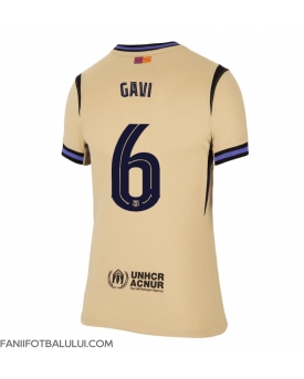 Barcelona Paez Gavi #6 Tricou Fotbal Replică 2025-26 Femei Deplasare